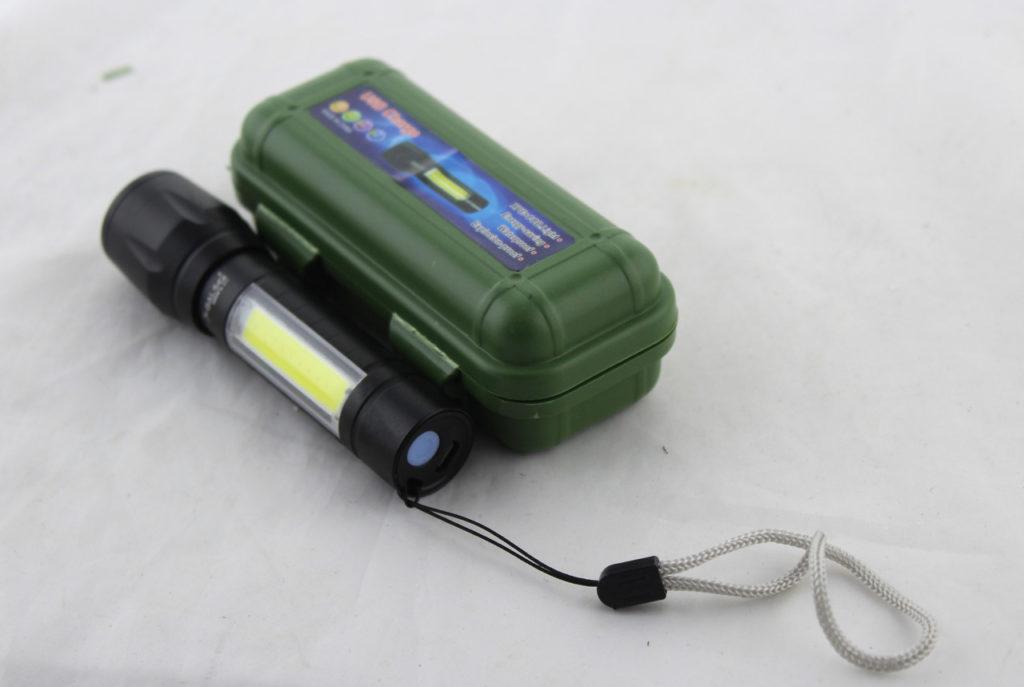 Ліхтарик BL 511 COB usb charge