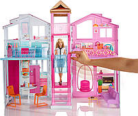 Ляльковий будиночок Mattel Barbie Townhouse Міський будинок мрії Малібу (DLY32), фото 3