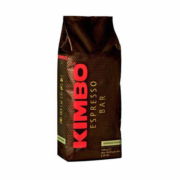 Кава в зернах KIMBO Espresso Superior Blend 90/10, 1 кг. Італія