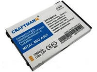 Акумулятор Craftmann для MiTAC MIO A501 (E3MT171103C12) Посилений