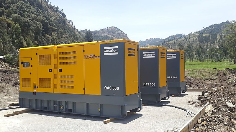 Дизельна електростанція (Гератор) Atlas Copco QAS 500Sd, фото 1