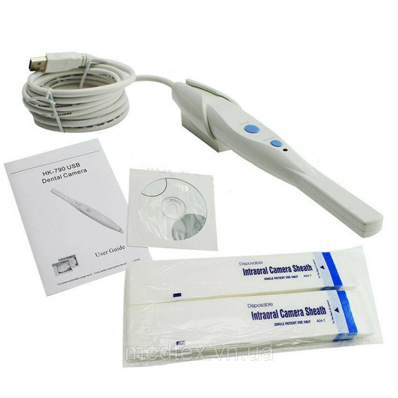 Інтраоральна стоматологічна камера USB з під'єднанням до комп'ютера, фото 1