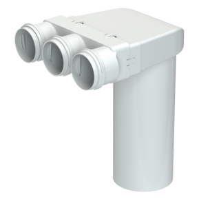 Пленум потолочный круглый FlexiVent 0810125/63х3 / DN63