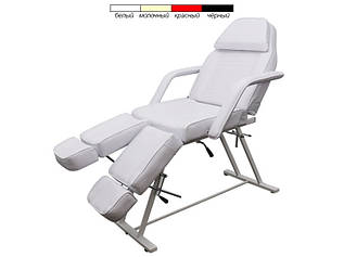 Крісло кушетка педикюрно-косметологічна модель 240 Кушетка для педикюру крісло розкладається горизонтально