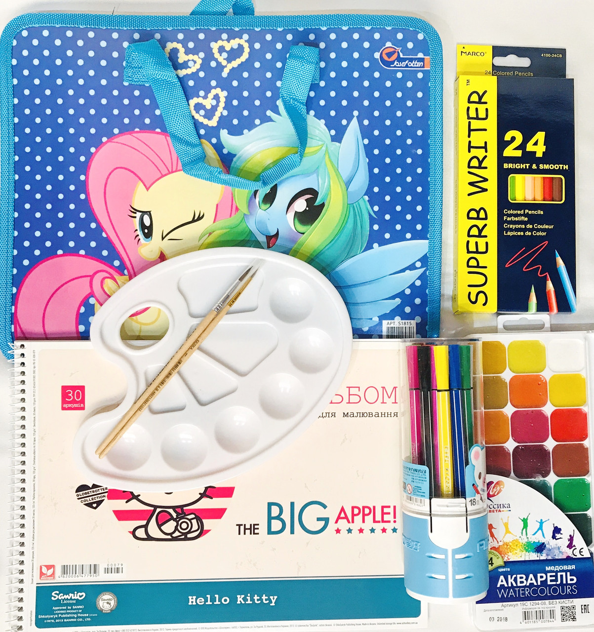 Набор для рисования "Премиум" для девочки, фото 1