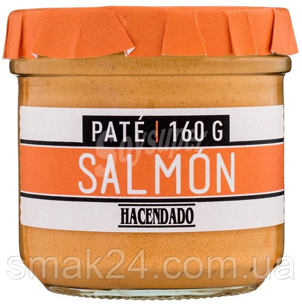 Паштет без глютену "Лосось" Pate Pato Hacendado 160 г Іспанія