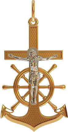 Хрест Морський Кулон Підвіс , фото 2