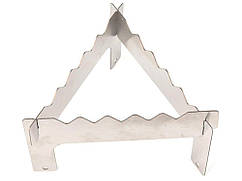 Складна підставка Camp із нержавіючої сталі для пальника  Сріблястий