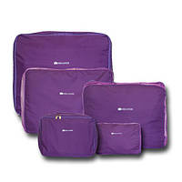Дорожній органайзер (сумочки у валізу) 5 шт ORGANIZE C002 фіолетовий