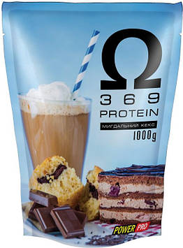 Протеїн OMEGA 3-6-9 Protein (1 kg, мигдальний кекс) Power Pro