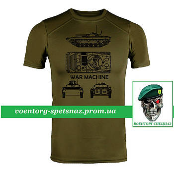 Військова футболка CoolMax 45 ОАБр олива потовідвідна