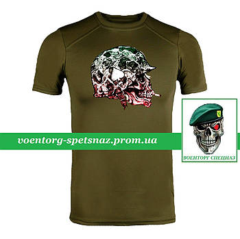 Військова футболка CoolMax PIKA SOLDIERS олива потовідвідна