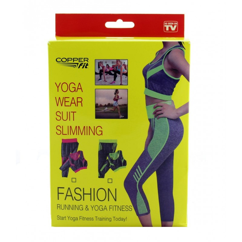 Спортивний костюм жіночій COPPER FIT Yoga Wear Suit Sliming No2