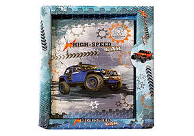 Блокнот A6 в лінійку, тверда обкладинка, на замку, в коробці Kidis High speed