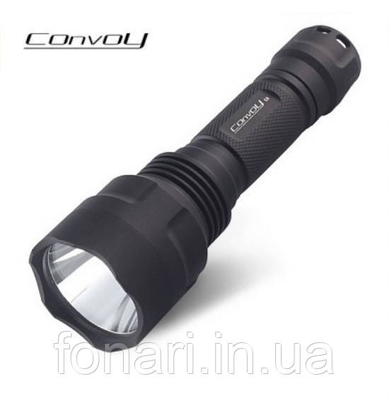 Ліхтар Convoy C8 яскраво-біле світло, 1x18650 (драйвер Biscotti)
