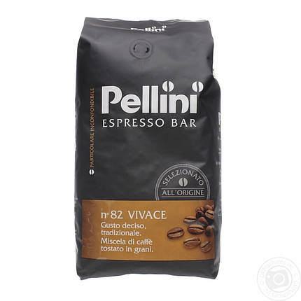 Кава в зернах Pellini Espresso Bar n.82 Vivace 1 кг Італія, фото 2
