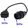 Перехідник Mercedes Benz 38пін для Elm 327, K-Line, KTS select 38pin - obd2 для мередес, фото 3