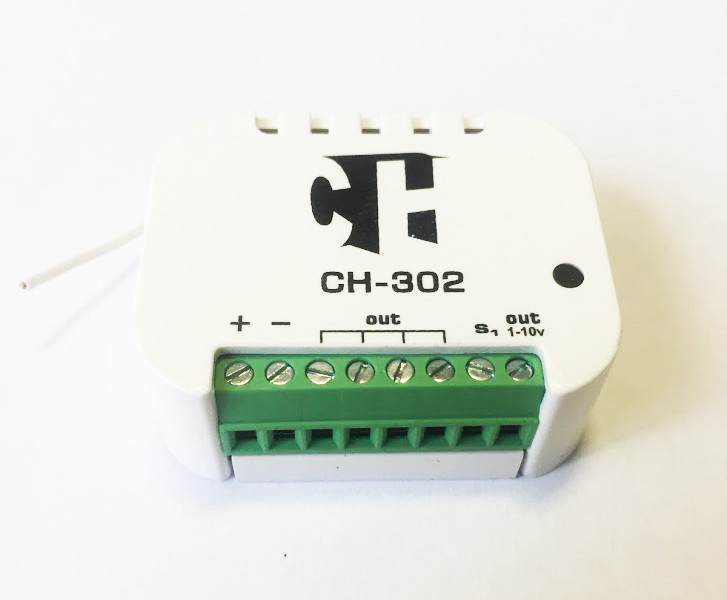 Диммер для Led лент 12-24В с доп.сигналом 1-10 В Connect Home - CH-302 - фото 2 - id-p990050992