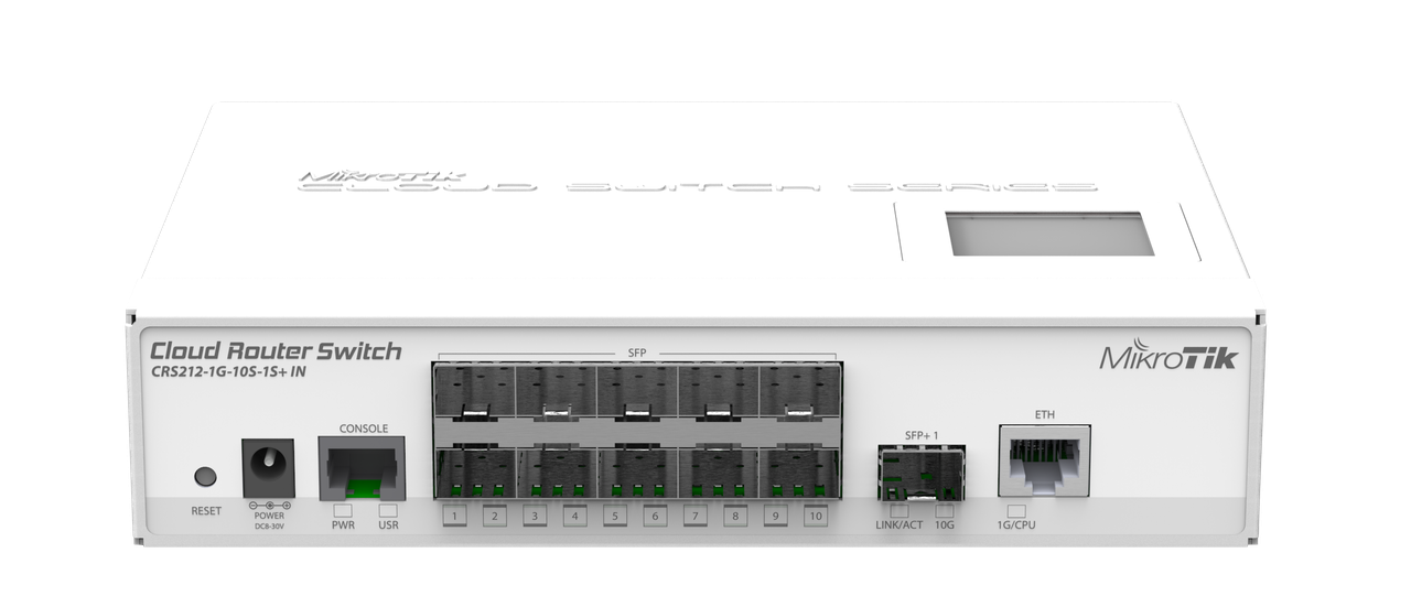 Комутатор Mikrotik CRS212-1G-10S-1S+IN, фото 1