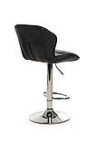 Барний стілець B-70 чорний, фото 4
