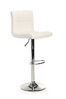 Барний стілець B-40 блискучий білий