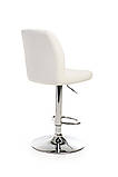 Барний стілець B-110 білий, фото 4