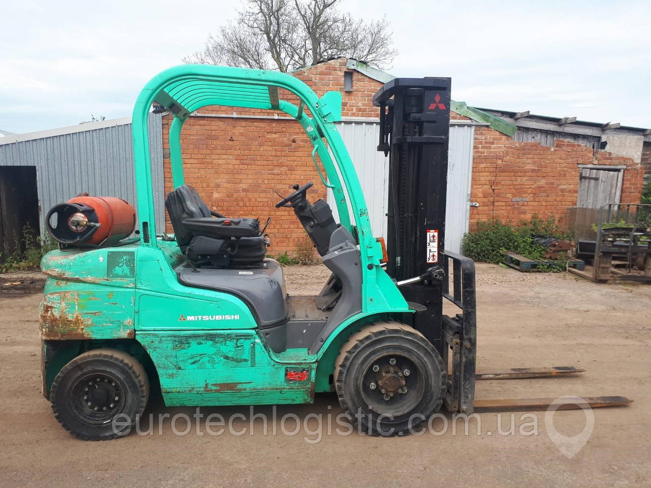 Вилковий навантажувач Mitsubishi FG30N., фото 1