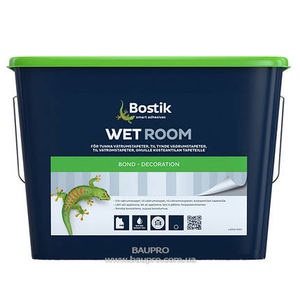 Клей BOSTIK Wet Room 78 для вологих приміщень, 15 л, фото 2