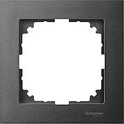 Рамка 1-постова Merten M-PURE антрацит MTN4010-3614