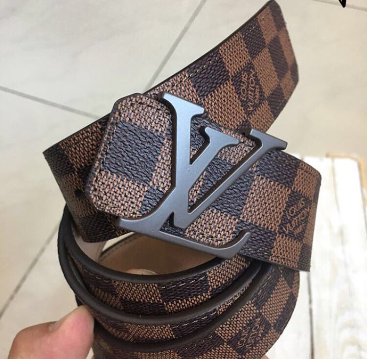 Пояс Louis Vuitton R400 коричневий 120 см, фото 1