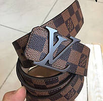 Пояс Louis Vuitton R400 коричневий