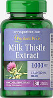 Puritan's Pride Milk Thistle 4:1 Extract 1000 mg, Силимарин (180 капс.)