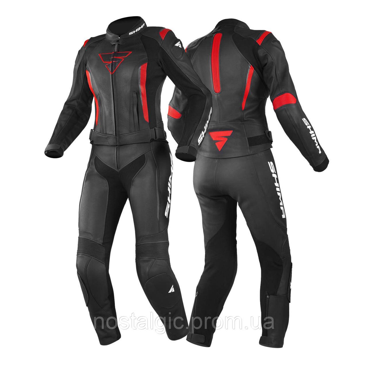 Мотокомбинезон SHIMA MIURA LADY red 2PC