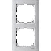 Рамка 2-постова Merten M-PURE алюміній MTN4020-3660