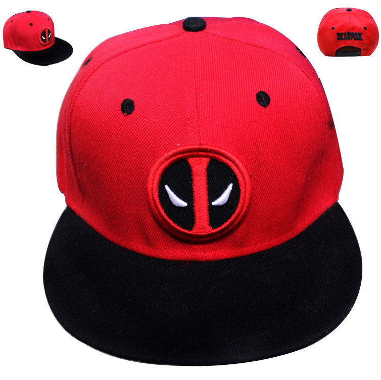 Кепка бейсболка Дедпул Deadpool червона DP.1.299