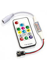 #80 RGB Контроллер mini Smart strip 6А - Радио 14 кнопок