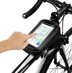 Сумка на раму велосипеда с отделом для смартфона ВС-224