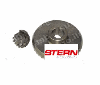 Пара шестеней болгарки Stern 180L белая