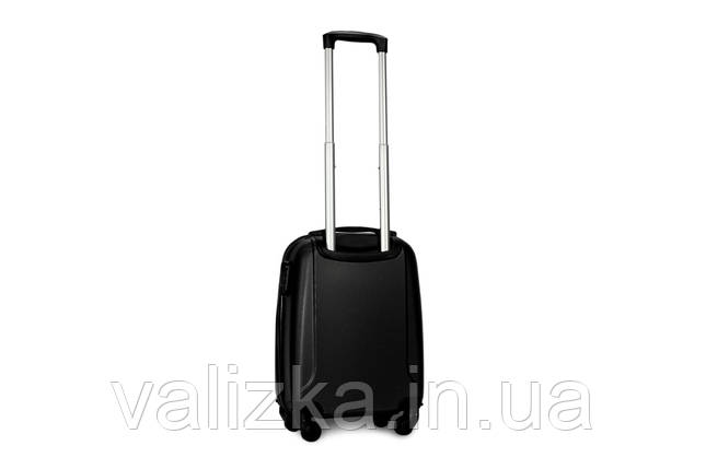Малий пластиковий чемодан Fly 310 S для ручної поклажі темний графіт, фото 2