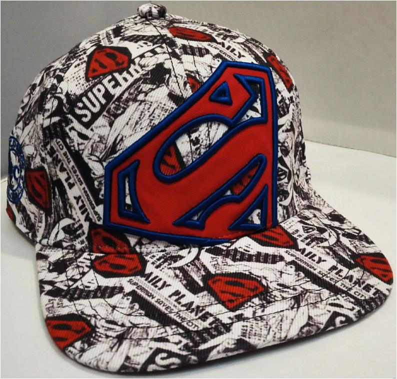 Кепка бейсболка Superman Супермен с логотипом SM - фото 1 - id-p990253008