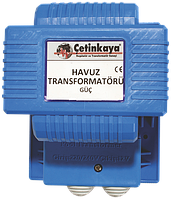 Трансформатор для освітлення басейну  герметичний 220/12 В понижуючий для світильника 400 Вт, мідь