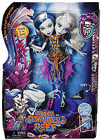 Кукла монстер хай двухголовая Пери и Перл Monster High Great Scarrier Reef Peri Pearl Serpintine