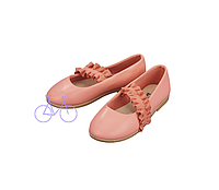 Дитячі туфлі-балетки для дівчинки Lupilu персикові