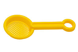 Ситечко Jiahe Plastic, 13,5x5,6x2 см, жовтий, пластик (JH1-001G,H,I,J-3)