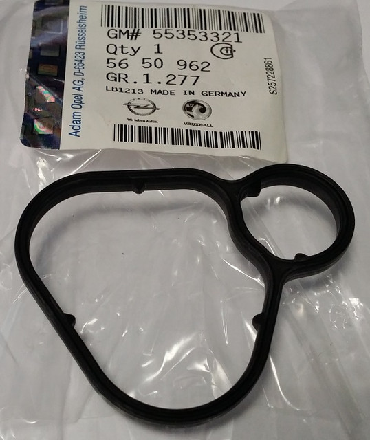 Прокладка корпусу оливного фільтра GM 55353321 Z16XER A16XER A16LET Z16XNT A16XNT Z18XER A18XER