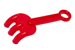 Грабельки Jiahe Plastic, 13,5x5,6x3 см, червоний, пластик (JH1-001G,H,I,J-5)