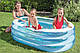 Надувний овальний басейн для дітей Яскраві Рибки Intex (Интекс) 57482, фото 5