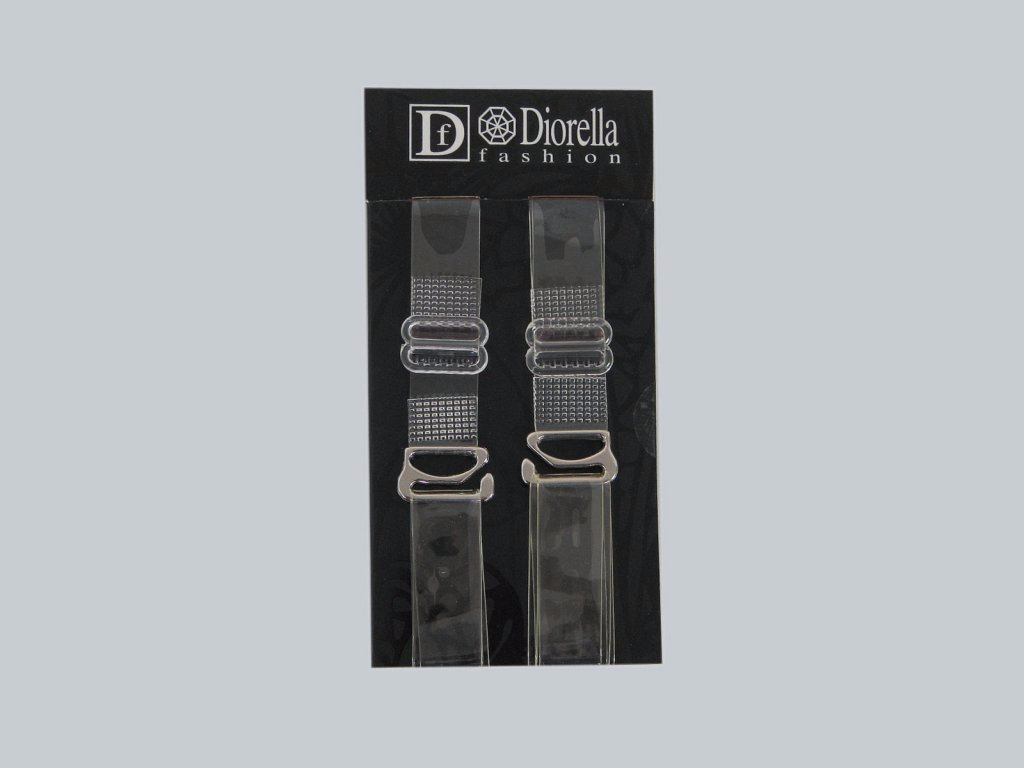 Бретели силіконові Diorella (Код: AA-7892) прозорі