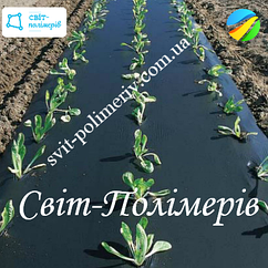 Плівка ЧОРНА на 1 сезон ПОЛОТНО 700 мм (1 км) 40 мкм (вага 25-26 кг)