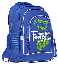 Ранець-рюкзак "Class" "Football", 2 відд., 38*28*18см, 300D PL, 9938, шт